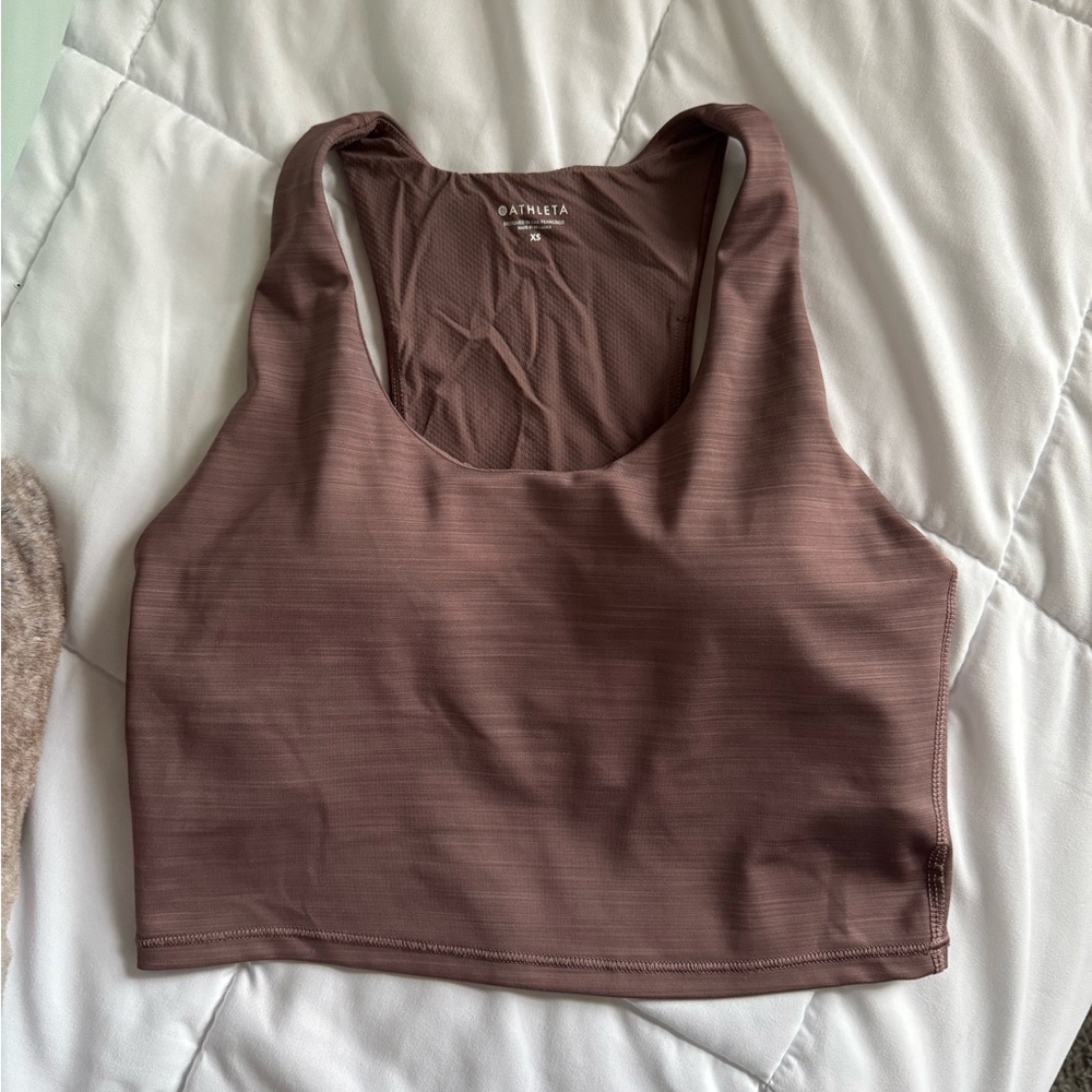 Athleta Cocoa Racerback Top